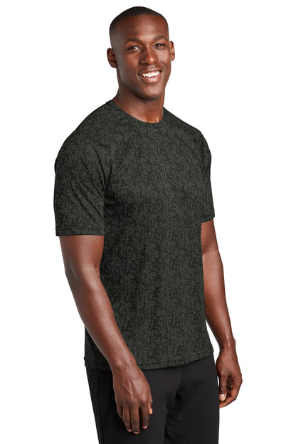 Black Sport-Tek Digi Camo Tee. ST460 plain