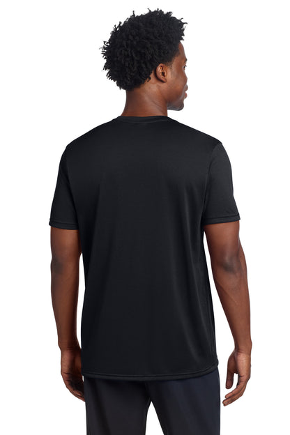 Black Sport-Tek Echo Tee ST760 plain