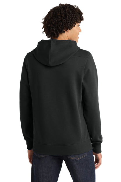 Black Sport-Tek Lace Up Pullover Hooded Sweatshirt. ST271 plain