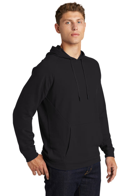 Black Sport-Tek Lightweight French Terry Pullover Hoodie. ST272 plain