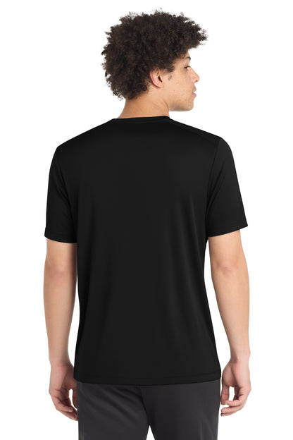 Black Sport-Tek Posi-UV Pro Tee. ST420 plain