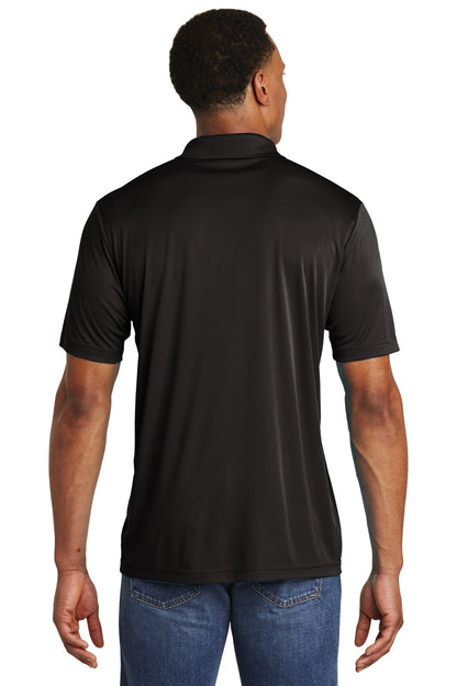 Black Sport-Tek PosiCharge Competitor Polo. ST550 plain