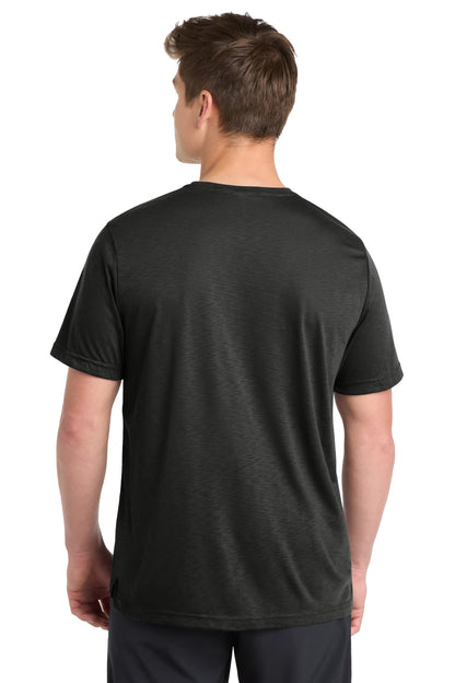 Black Sport-Tek PosiCharge Strive Tee. ST430 plain