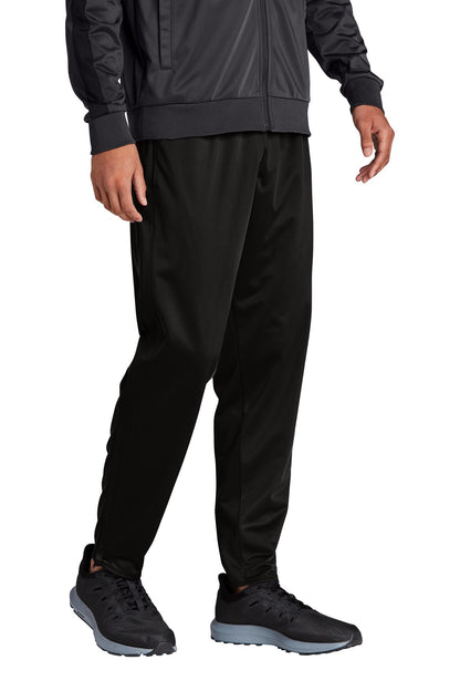 Black Sport-Tek Tricot Track Jogger. PST95 plain
