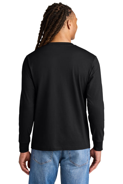 Black Stanley/Stella Unisex Creator 2.0 Long Sleeve Tee SXU022 plain