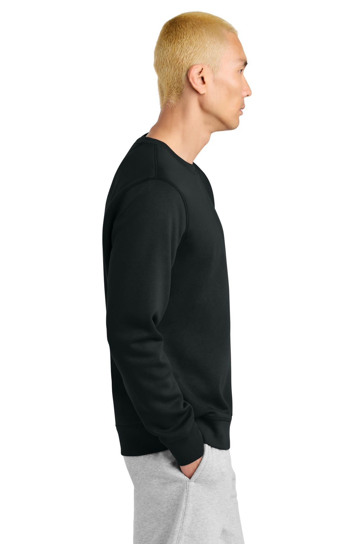 Black Stanley/Stella Unisex Roller Crewneck Sweatshirt SXU010 plain