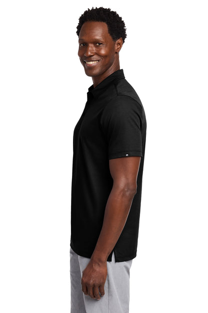Black TravisMathew Bayfront Solid Polo TM1MY399 plain
