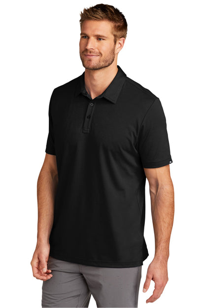 Black TravisMathew Oceanside Solid Polo. TM1MU411 plain