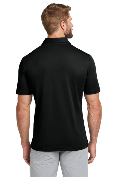 Black TravisMathew Oceanside Solid Polo. TM1MU411 plain