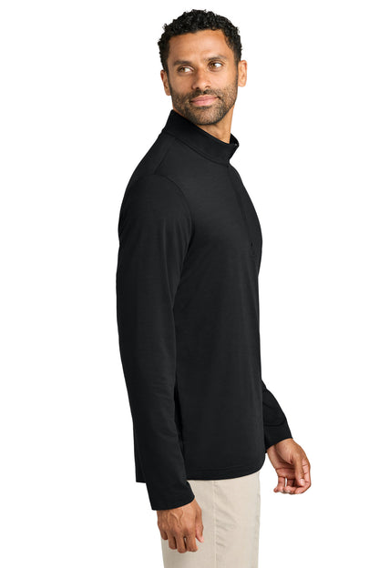 Black TravisMathew Onward 1/4-Zip TMA42775 plain