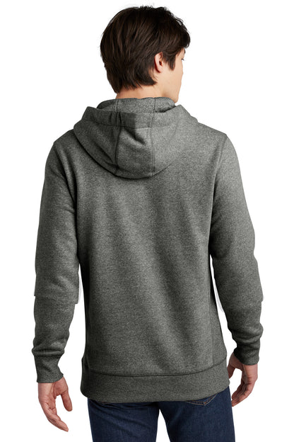 Black Twist New Era French Terry Pullover Hoodie. NEA500 plain