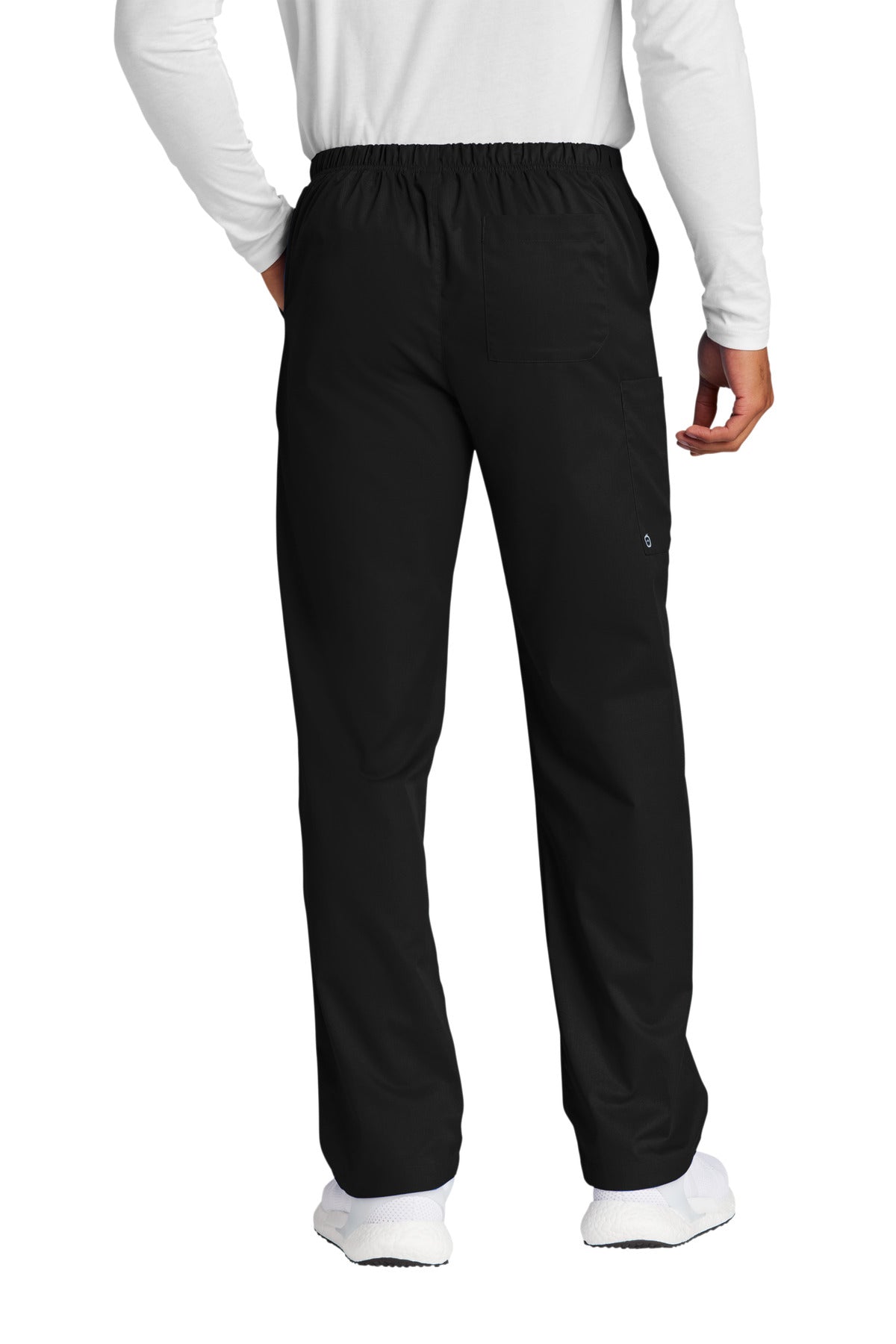 Black Wink Unisex WorkFlex Cargo Pant WW3150 plain