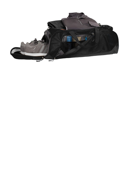 Black/Black OGIO Transition Duffel. 411097 plain