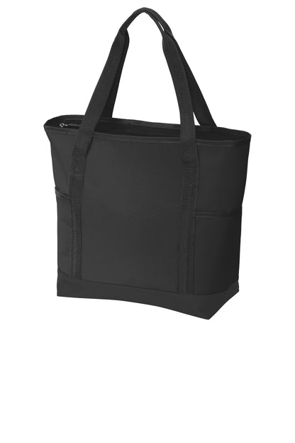 Black/Black Port Authority On-The-Go Tote. BG411 plain