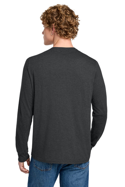BlackFrost District Perfect Tri Long Sleeve Henley DT145 plain