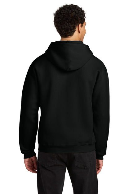 BlackInk Jerzees Rugged Unisex Hooded Sweatshirt H12M plain