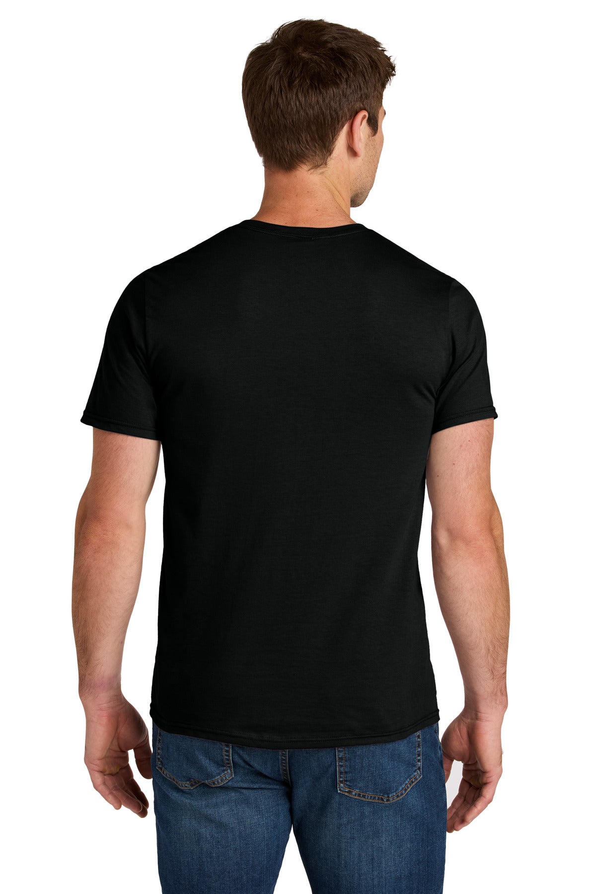 BlackInk Jerzees Ultimate Unisex Ring Spun T-Shirt IC46M plain