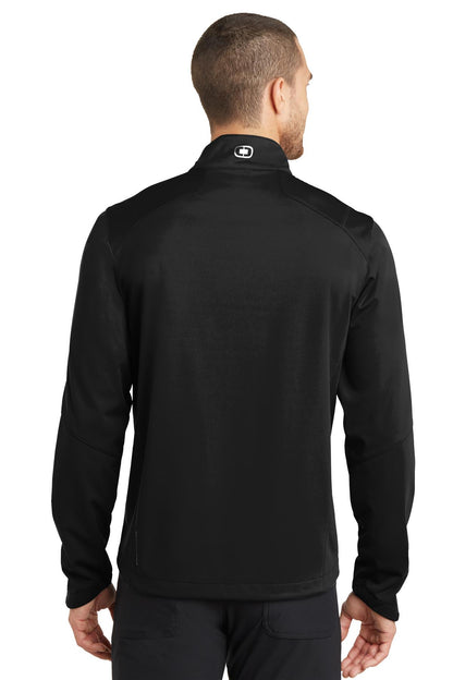 Blacktop OGIO Crux Soft Shell. OE720 plain