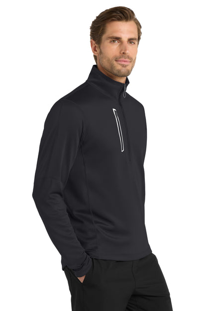 Blacktop OGIO Fulcrum 1/4-Zip. OE701 plain