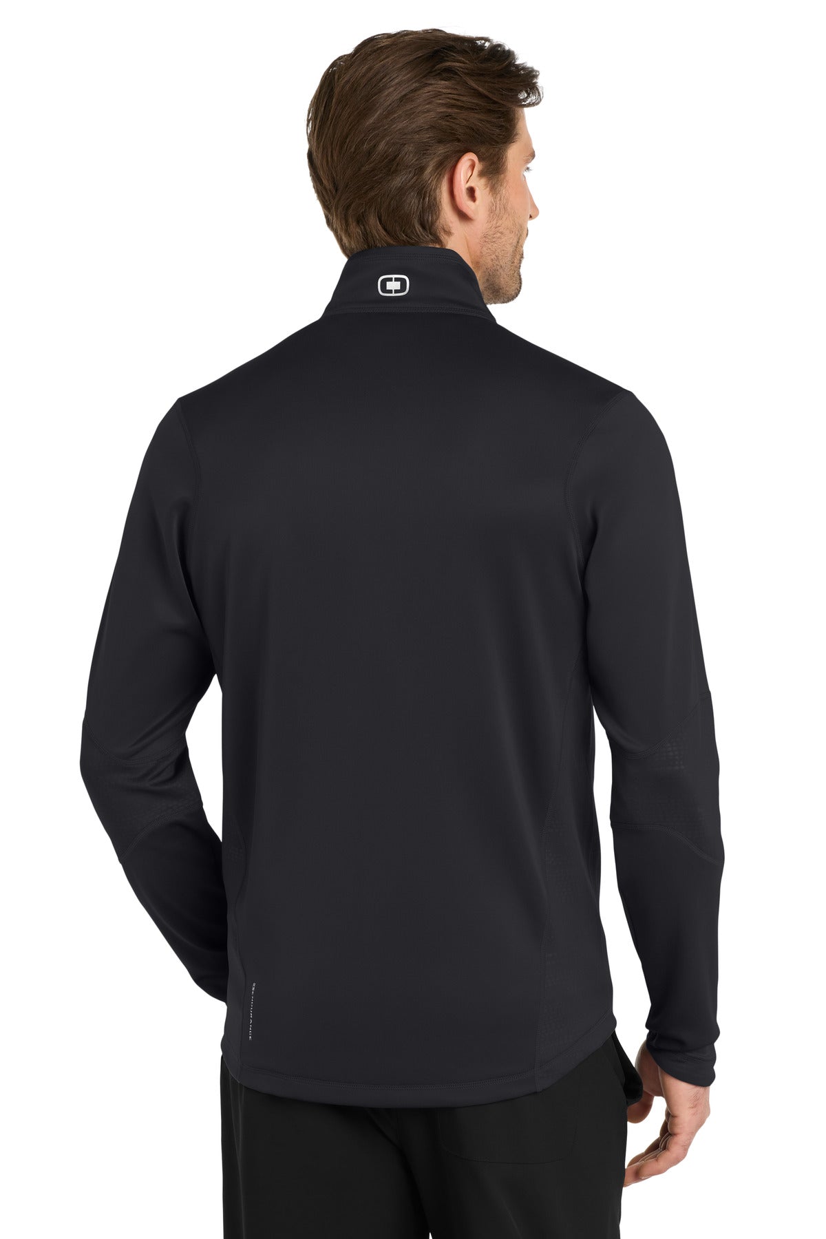 Blacktop OGIO Fulcrum 1/4-Zip. OE701 plain