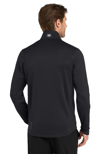 Blacktop OGIO Fulcrum 1/4-Zip. OE701 plain