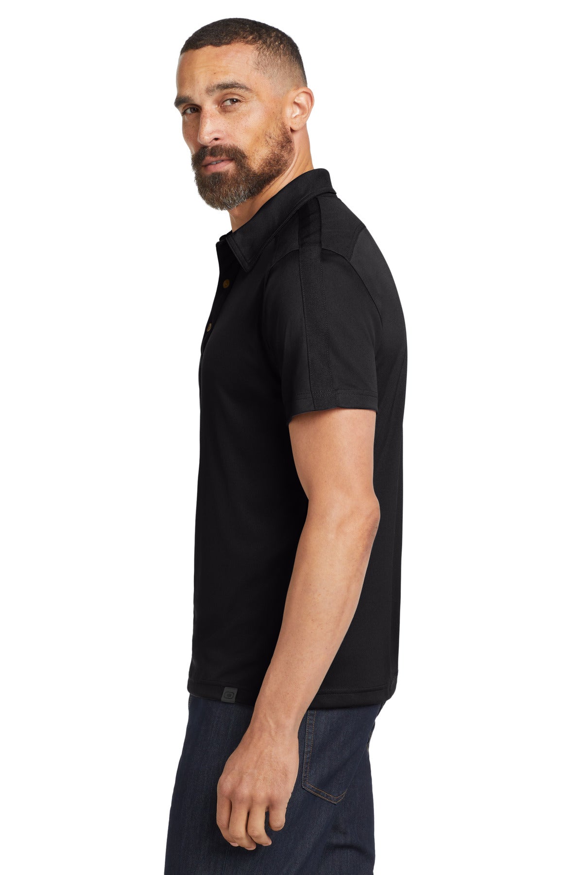 Blacktop OGIO - Hybrid Polo. OG109 plain