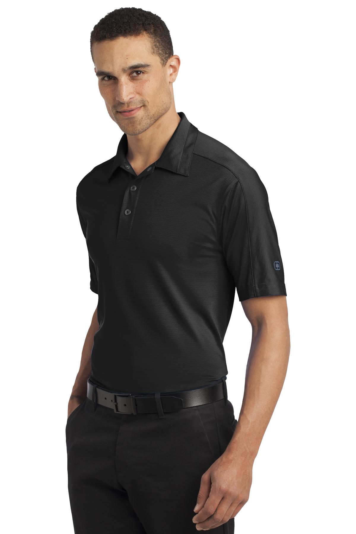Blacktop OGIO Linear Polo. OG1030 plain