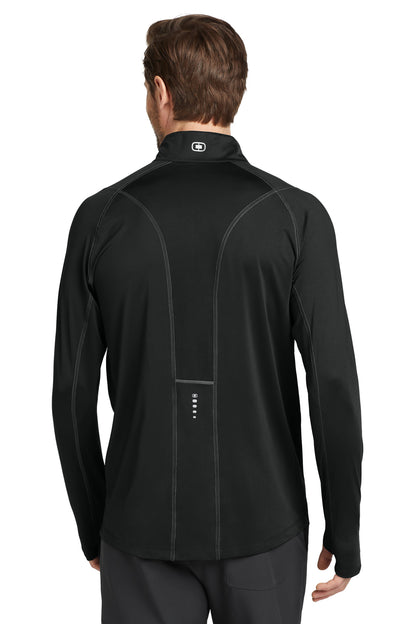 Blacktop OGIO Nexus 1/4-Zip Pullover. OE335 plain