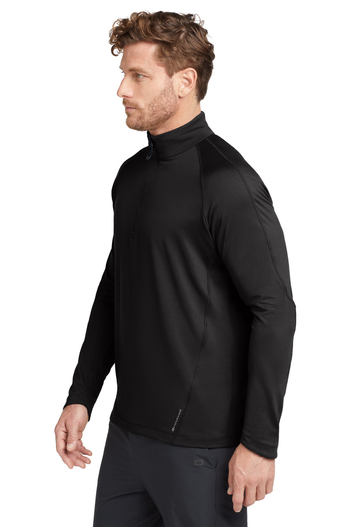 Blacktop OGIO Radius 1/4-Zip. OE550 plain