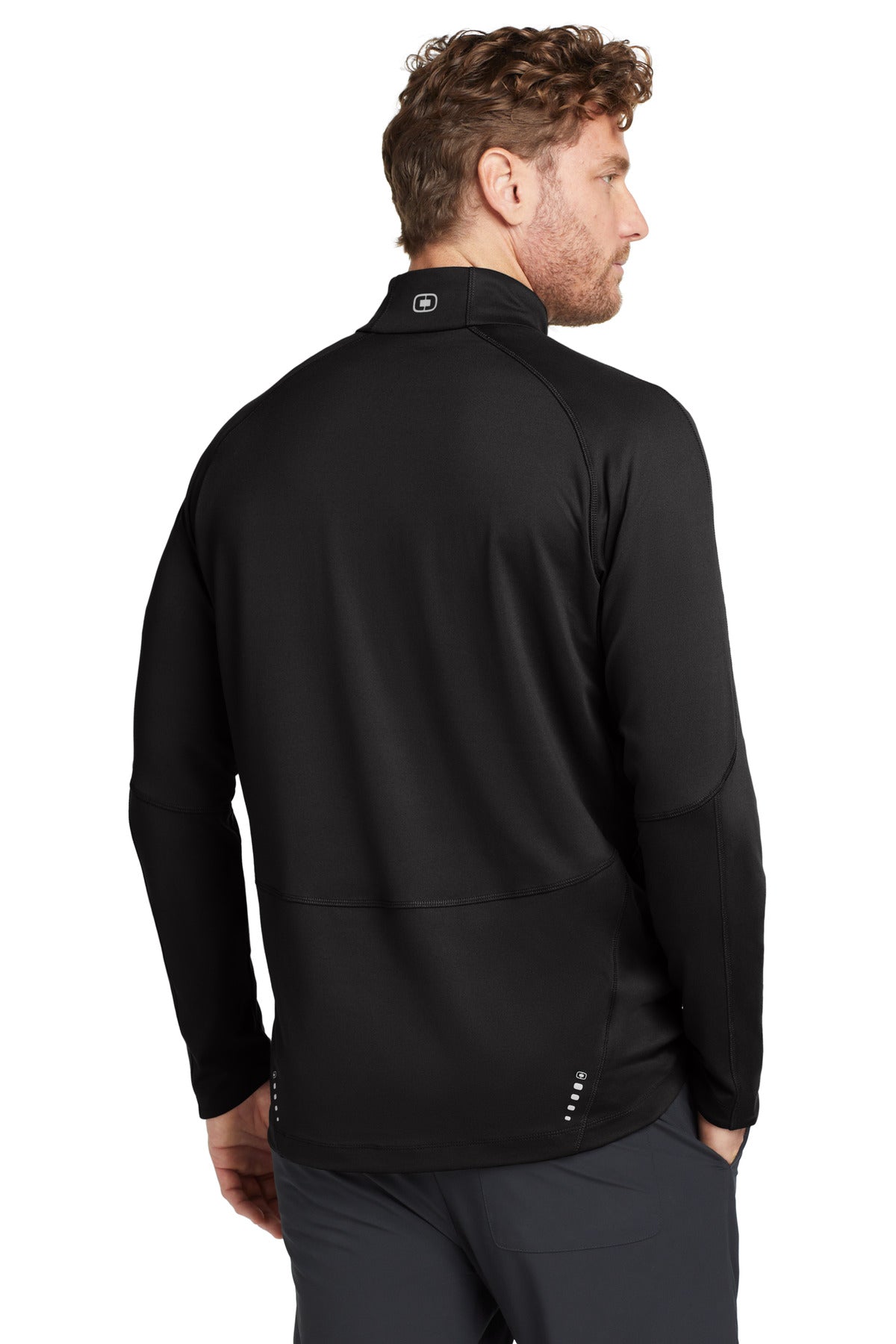 Blacktop OGIO Radius 1/4-Zip. OE550 plain