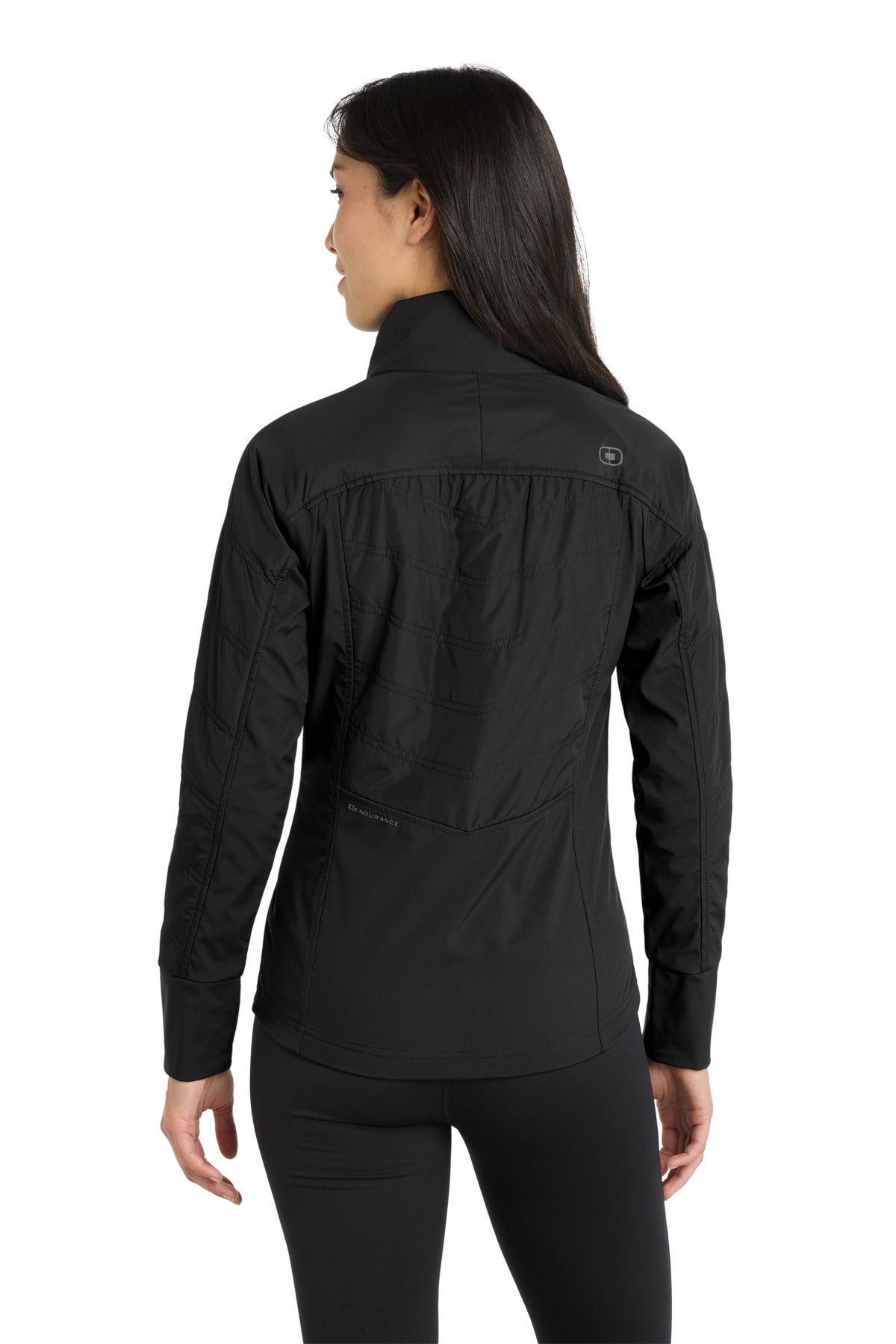 Blacktop OGIO Women's Brink Soft Shell. LOE722 plain