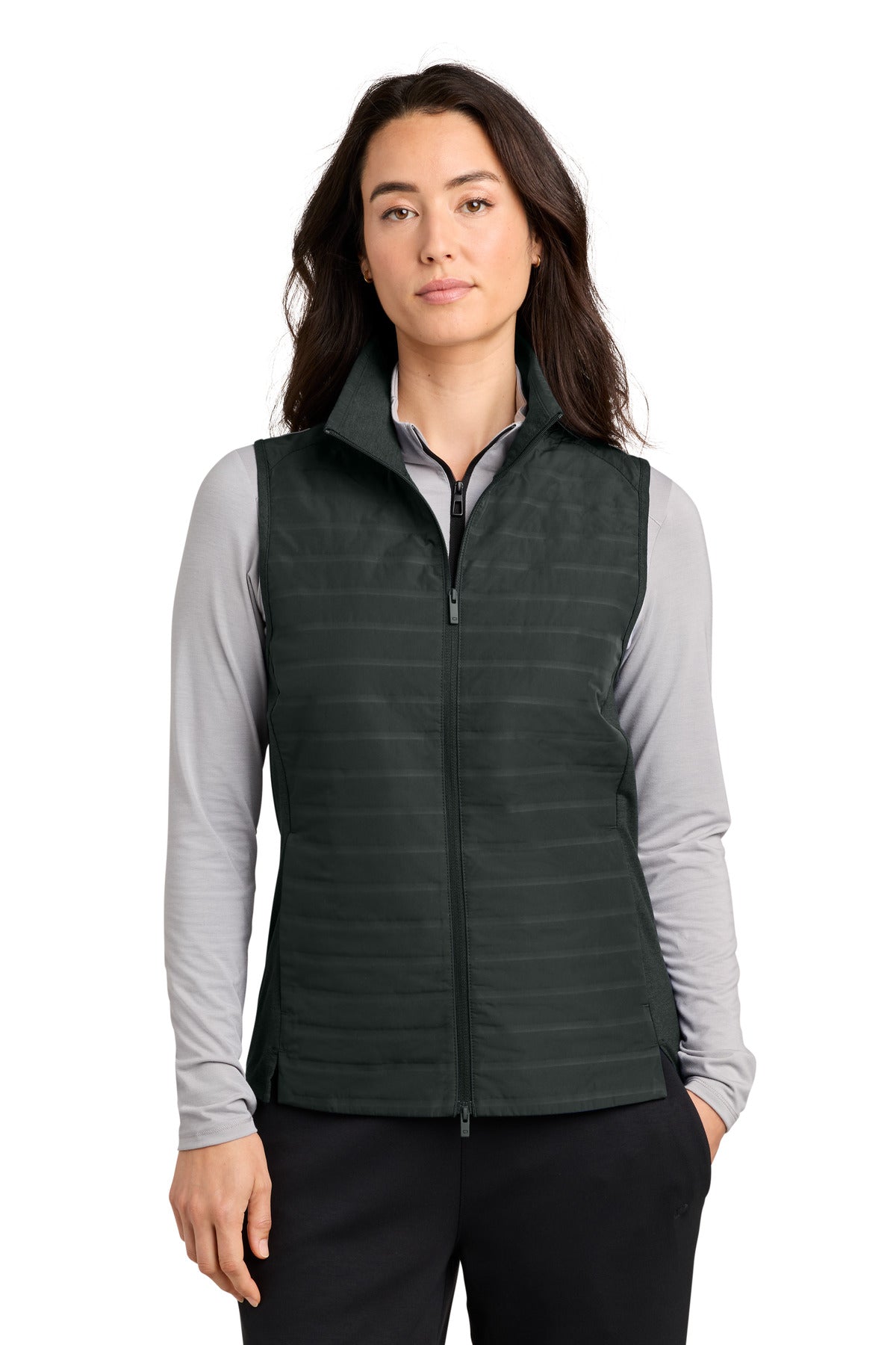 Blacktop OGIO Women's Driveline Hybrid Vest LOG761 plain