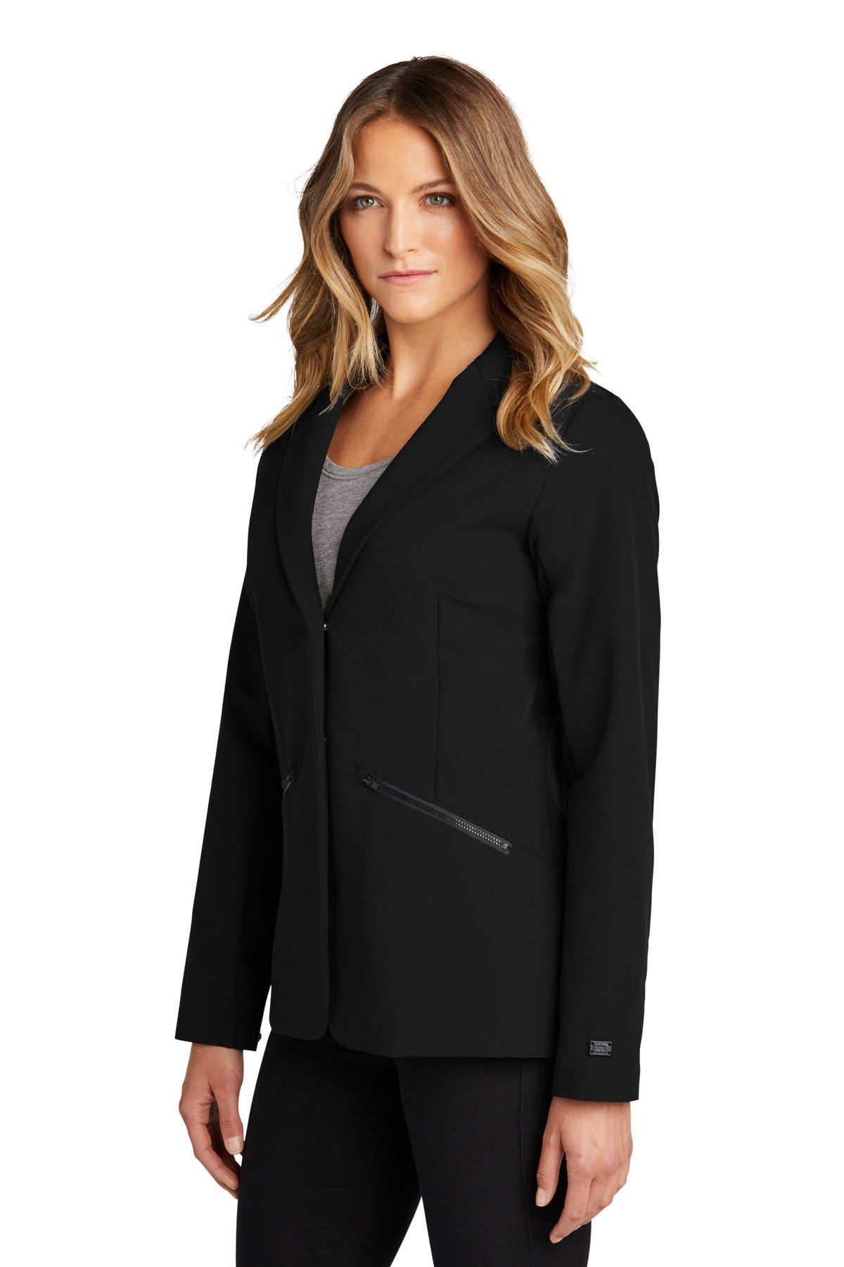 Blacktop OGIO Women's Fusion Blazer LOG824 plain