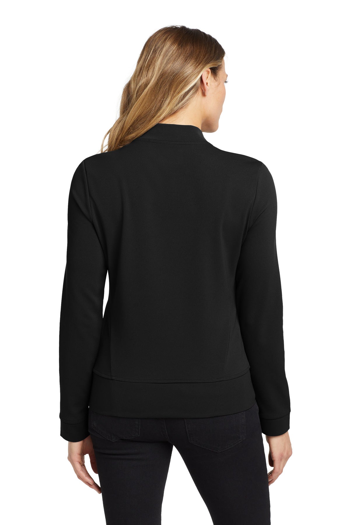 Blacktop OGIO Women's Hinge Full-Zip. LOG820 plain