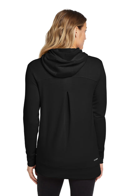 Blacktop OGIO Women's Luuma Pullover Fleece Hoodie. LOG810 plain