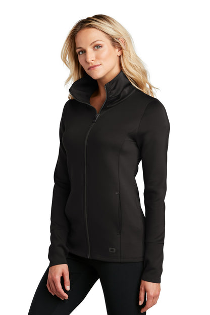 Blacktop OGIO Women's Modern Performance Full-Zip. LOE703 plain