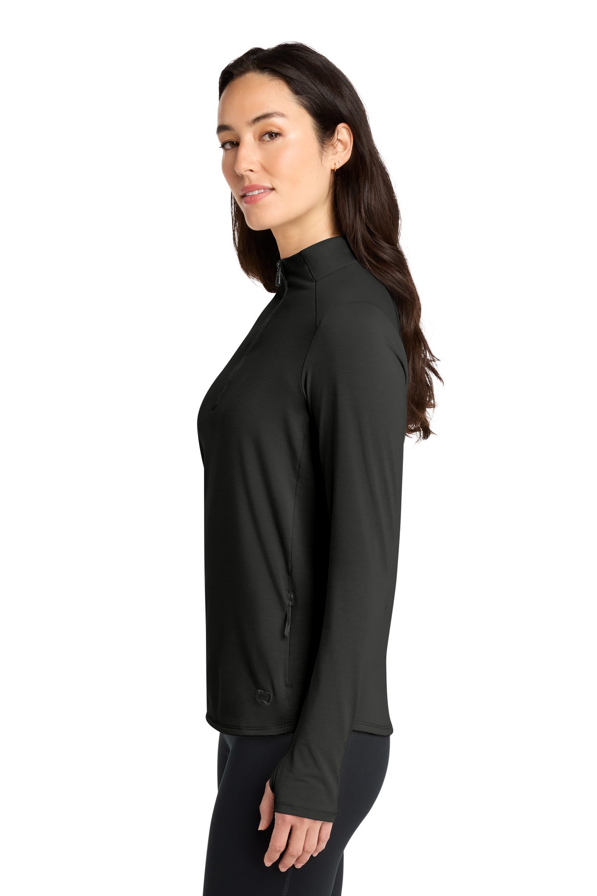Blacktop OGIO Women's Motion 1/4-Zip LOG153
