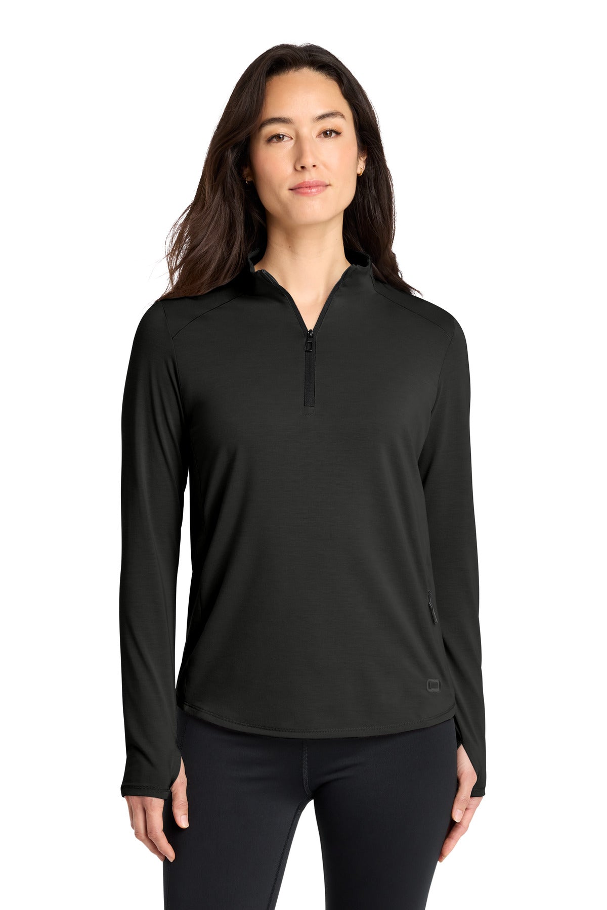 Blacktop OGIO Women's Motion 1/4-Zip LOG153