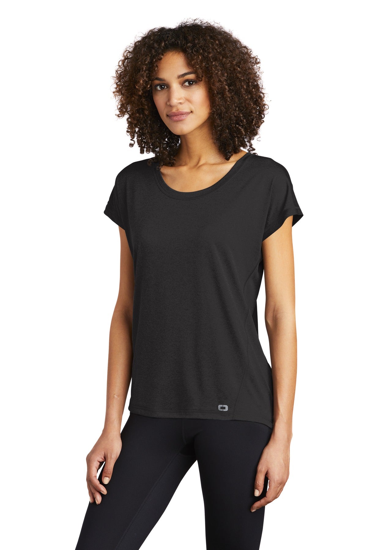 Blacktop OGIO Women's Pulse Dolman Tee LOE324 plain