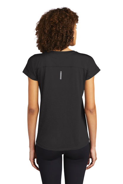 Blacktop OGIO Women's Pulse Dolman Tee LOE324 plain