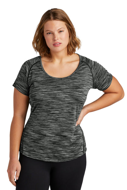Blacktop SD OGIO Women's Verge Scoop Neck. LOE326 plain