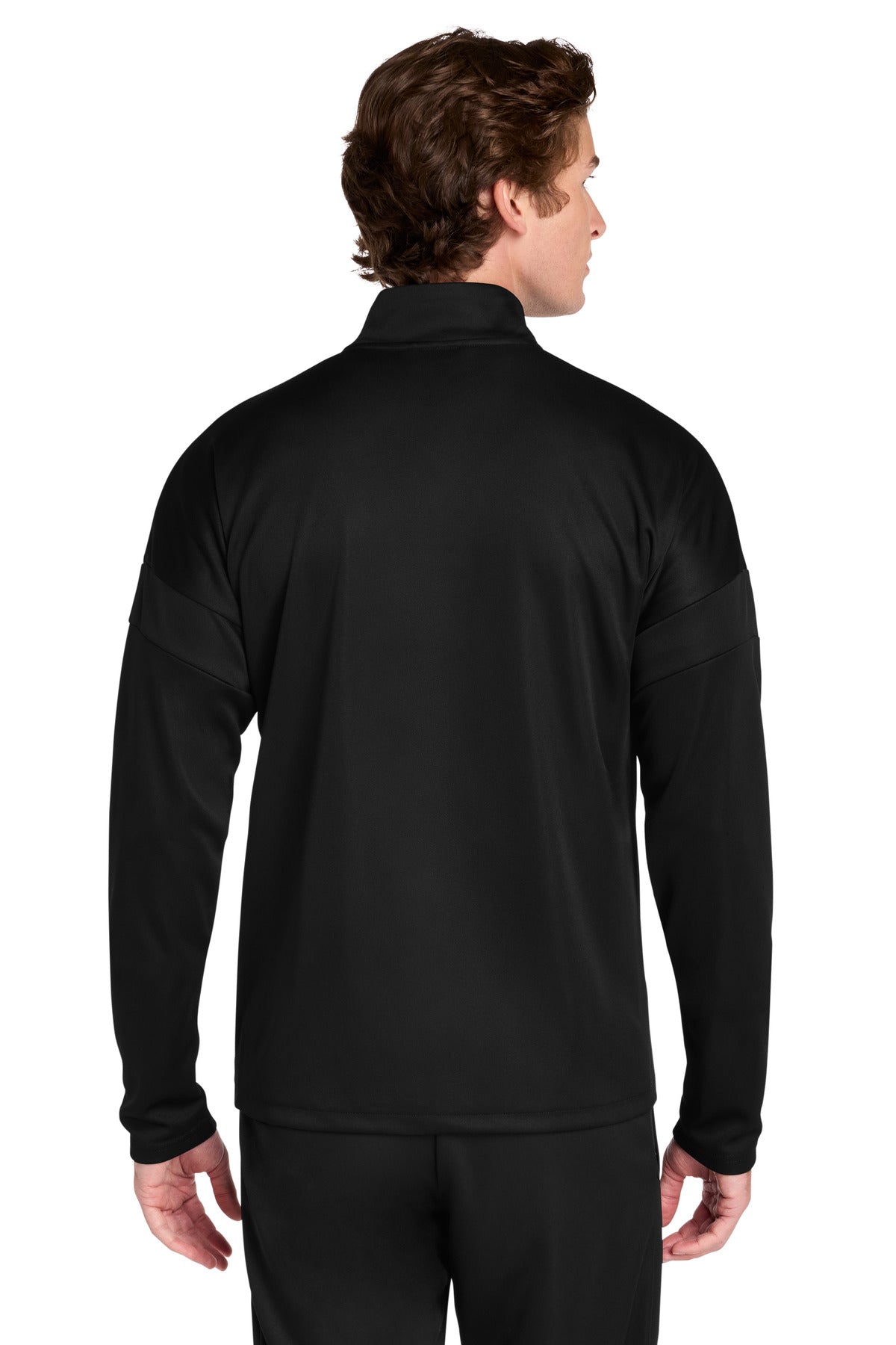 Blk/Blk Sport-Tek Travel Full-Zip Jacket ST800