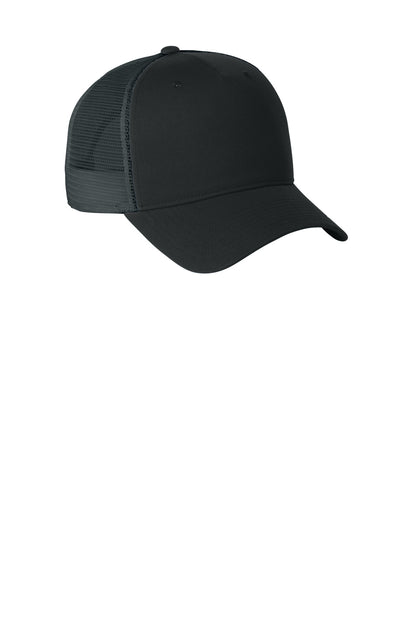 Blk/DkGrey Nike Snapback Mesh Trucker Cap NKFN9893 plain