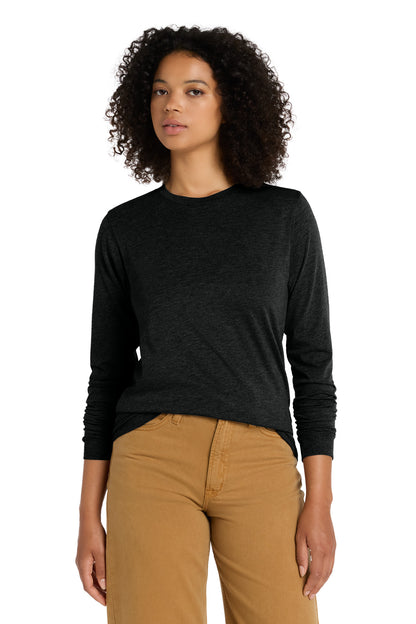 BlkHthrTB BELLA+CANVAS Unisex Triblend Long Sleeve Tee BC3513