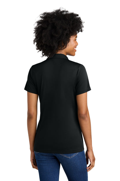 Blk/White Sport-Tek Women's Competitor United Polo LST104 plain