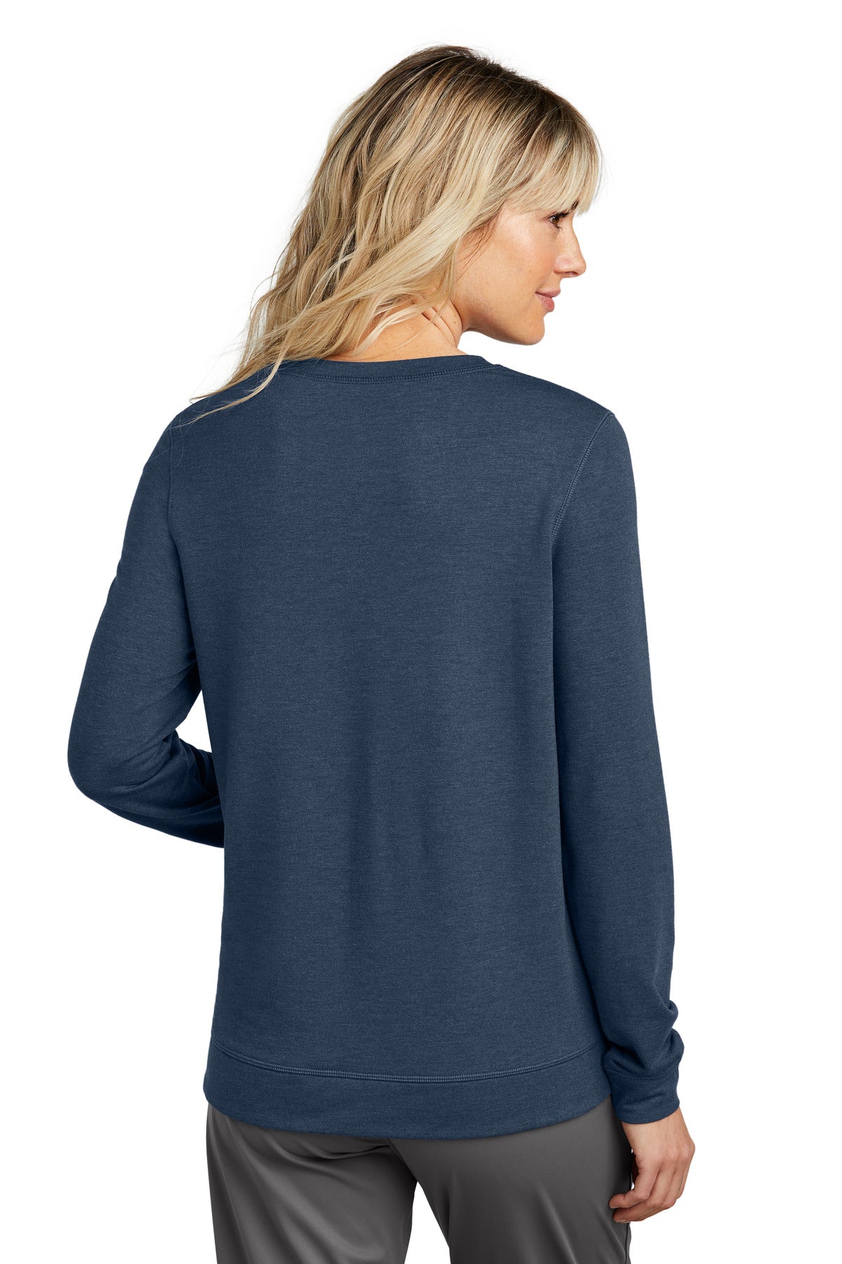 BlNightsHt TravisMathew Women's Long Weekend Crew TM1LD003 plain