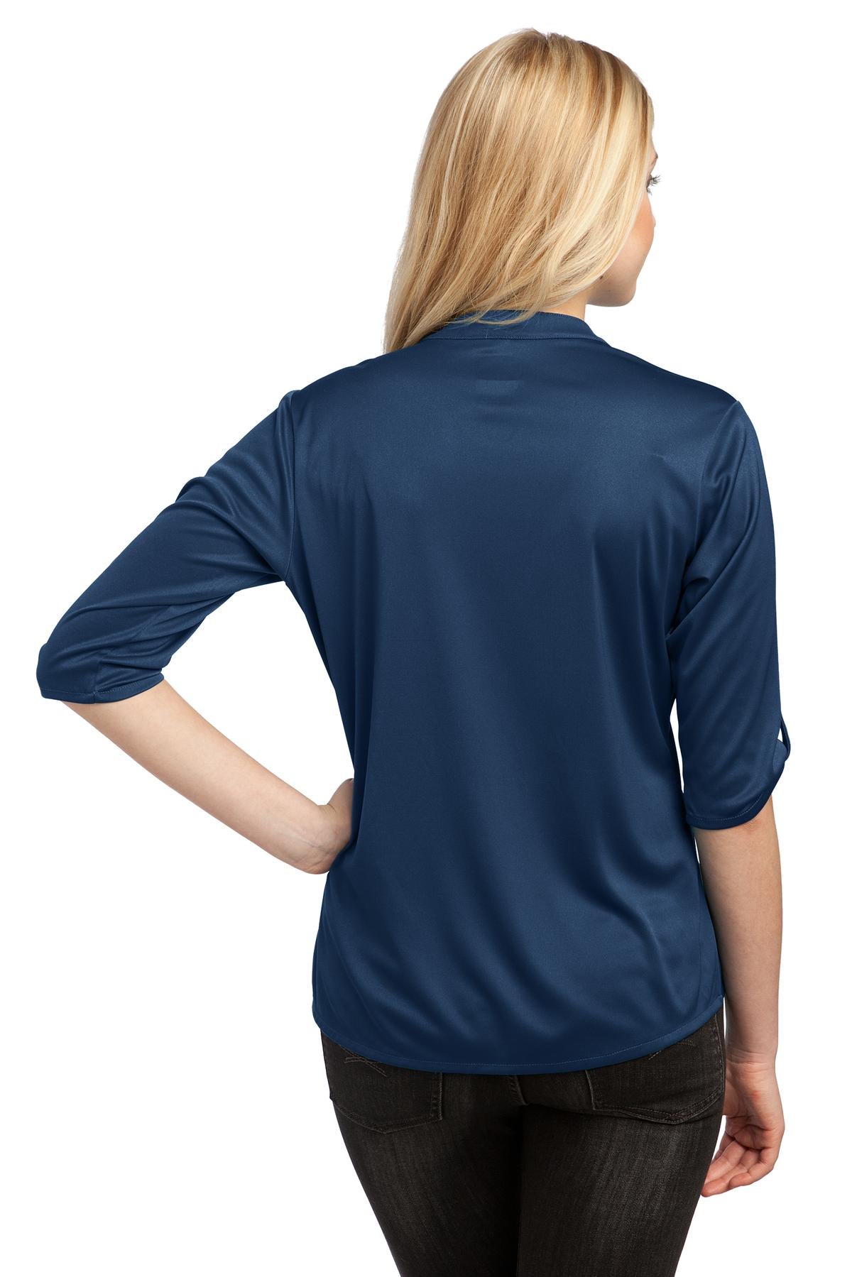 Blue Indigo OGIO - Crush Henley. LOG111 plain