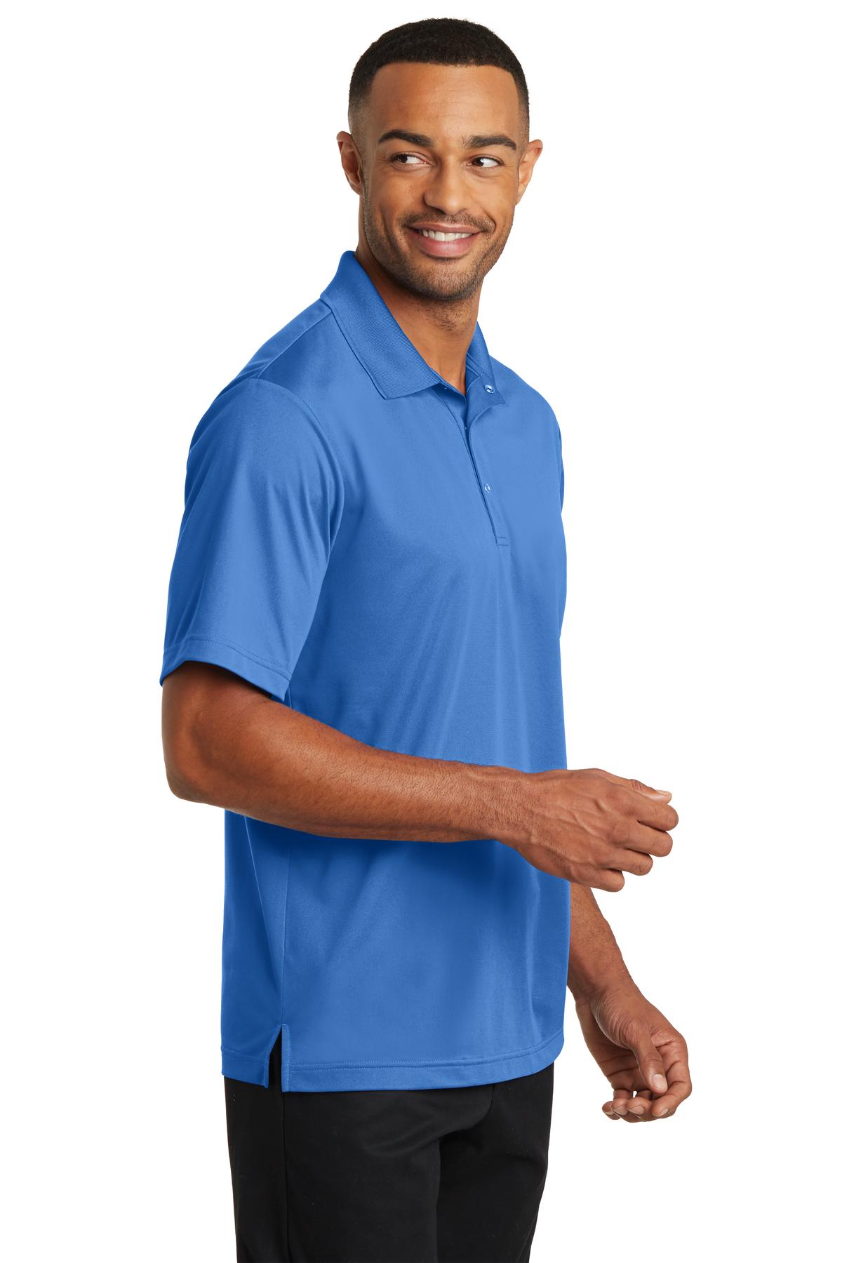 Blue Lake CornerStone Micropique Gripper Polo. CS421 plain