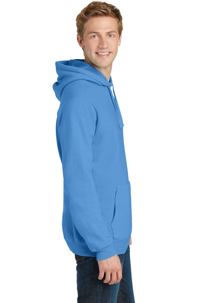 Blue Moon Port & Co Beach Wash Garment-Dyed Pullover Hooded Sweatshirt. PC098H plain