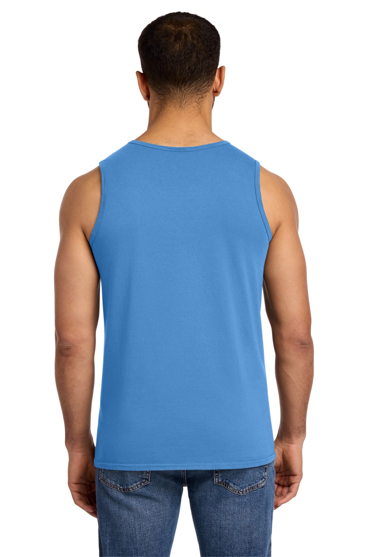 Blue Moon Port & Co Beach Wash Garment-Dyed Tank. PC099TT plain